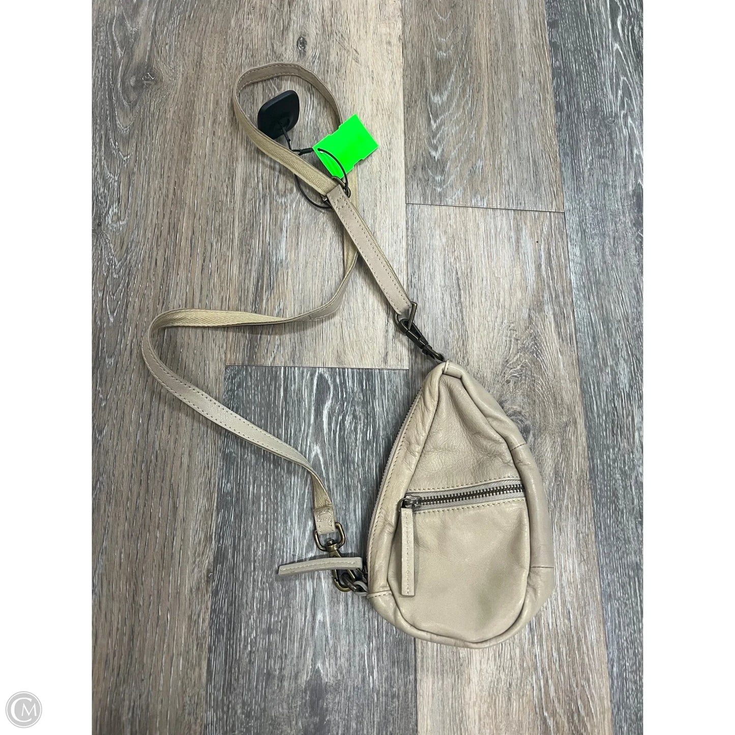 Crossbody Leather By Free People, Size: Small