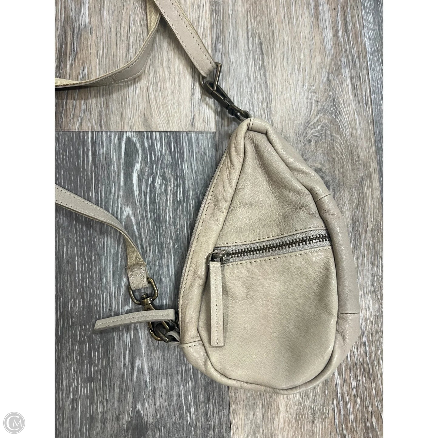 Crossbody Leather By Free People, Size: Small