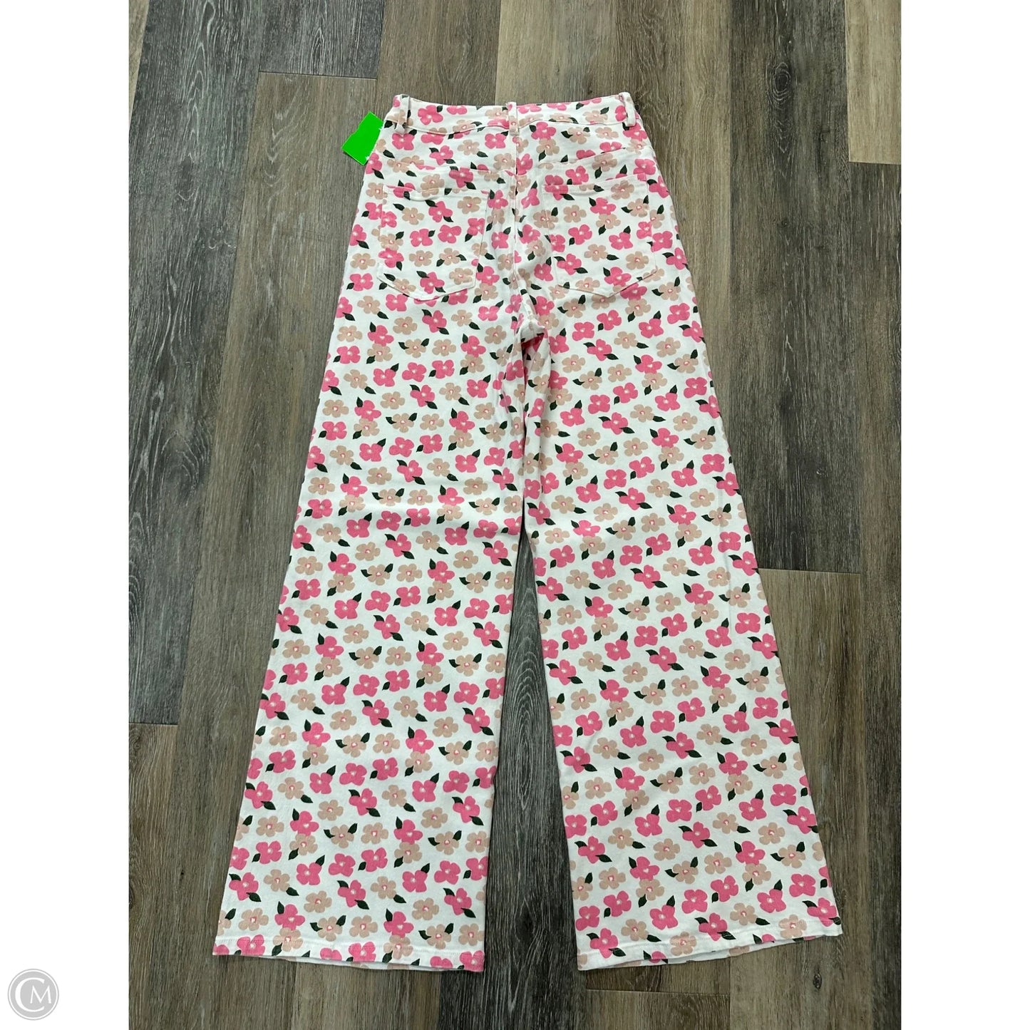 Pants Wide Leg By Anniewear In Floral Print, Size: S