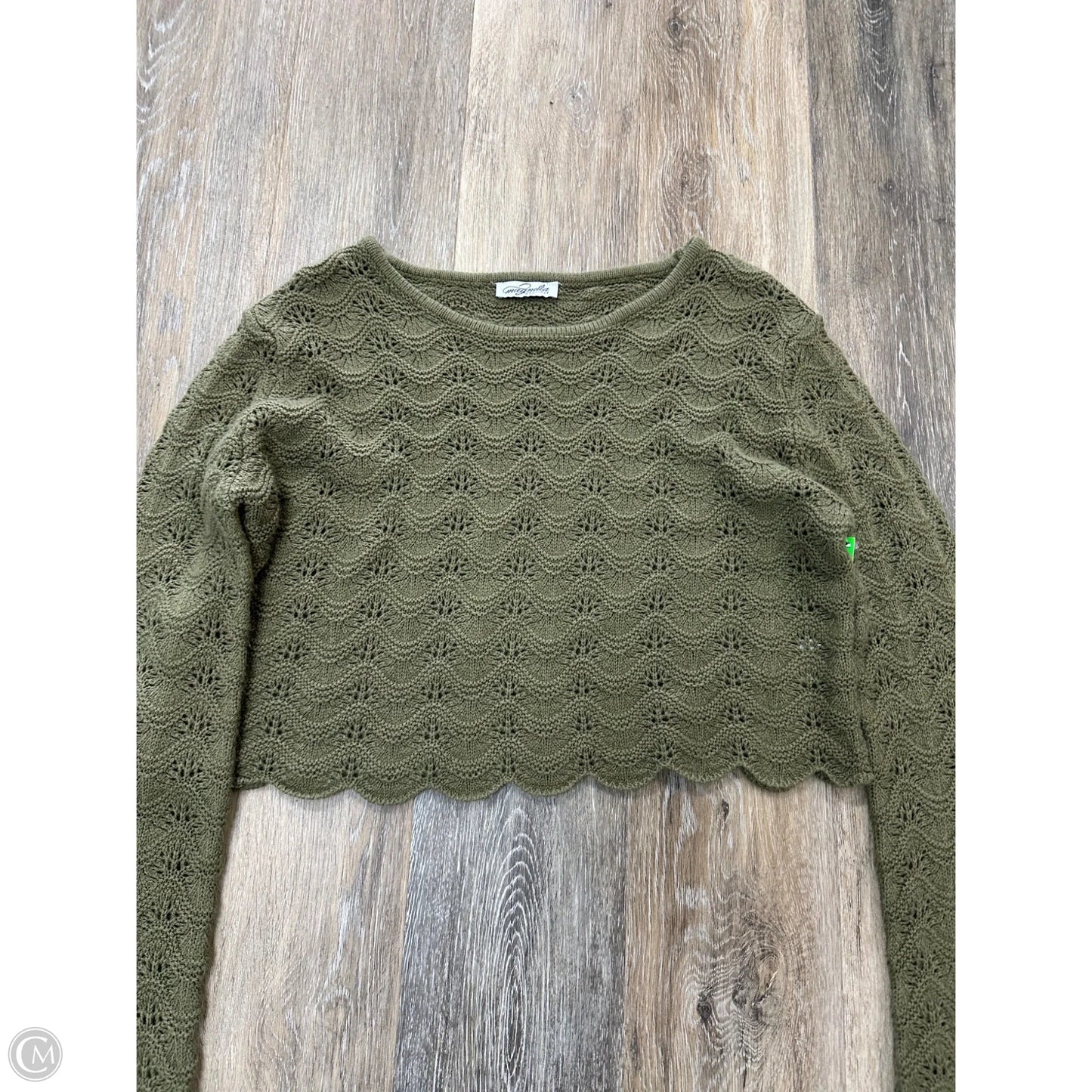 Sweater By Magnolia In Green, Size: S