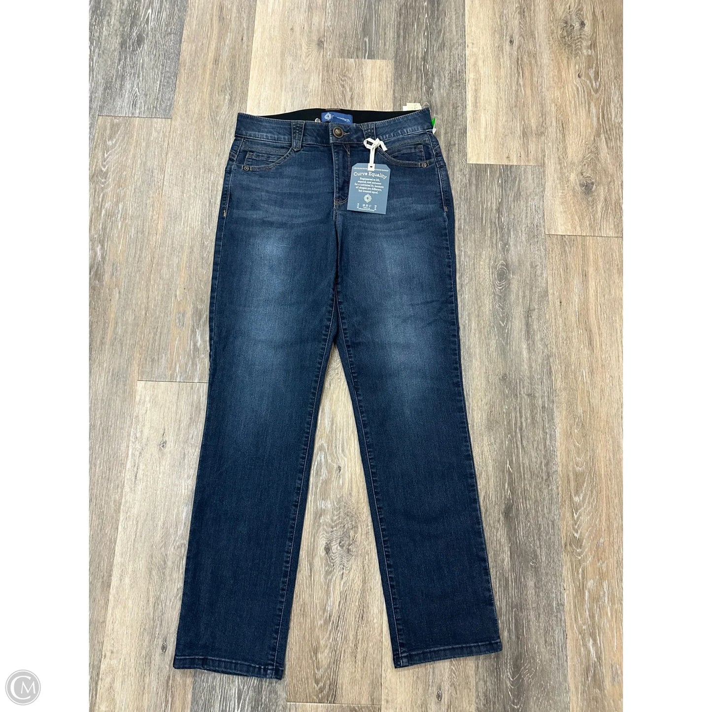 Jeans Straight By Democracy In Blue Denim, Size: 8