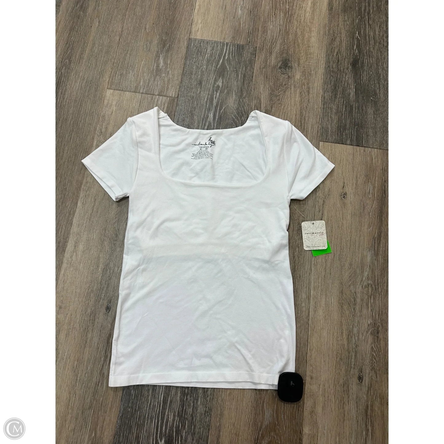 Top Short Sleeve By Free People In White, Size: M