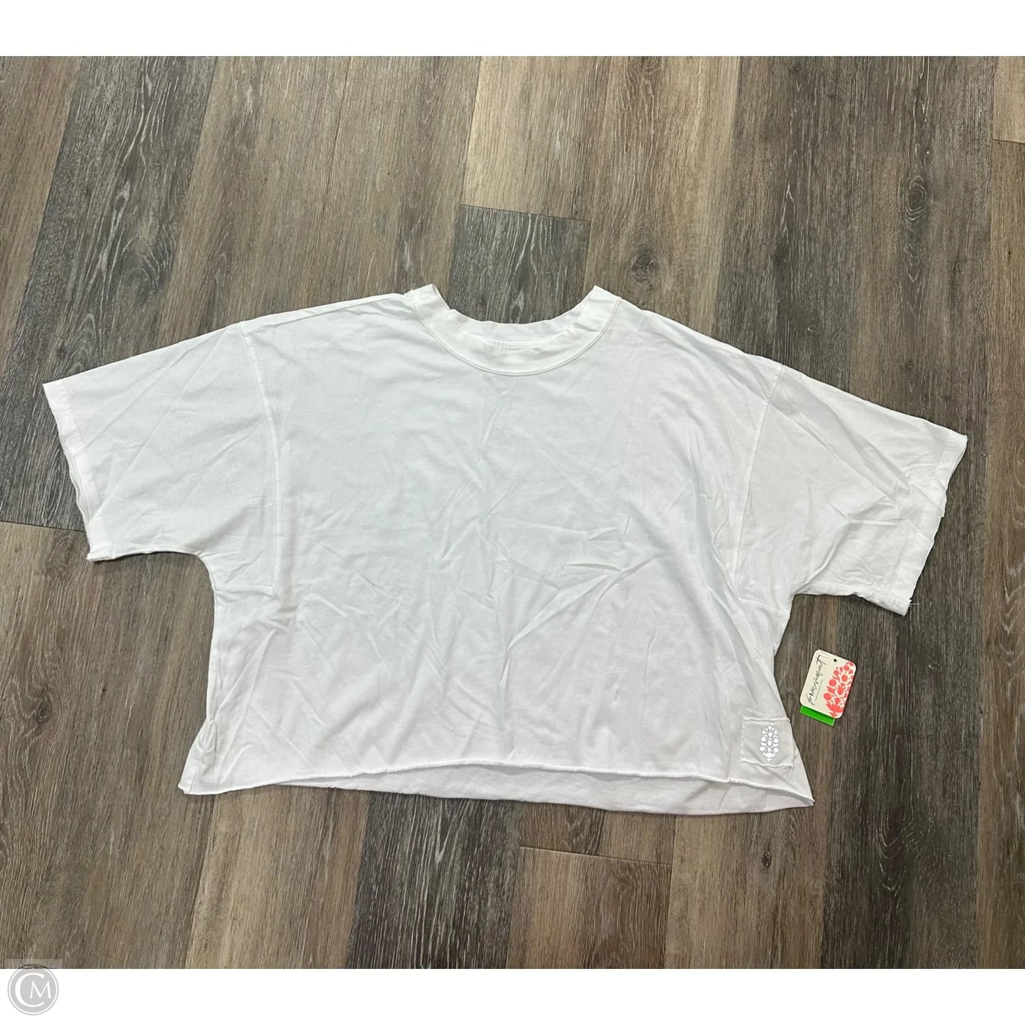 Top Short Sleeve By Free People In White, Size: M