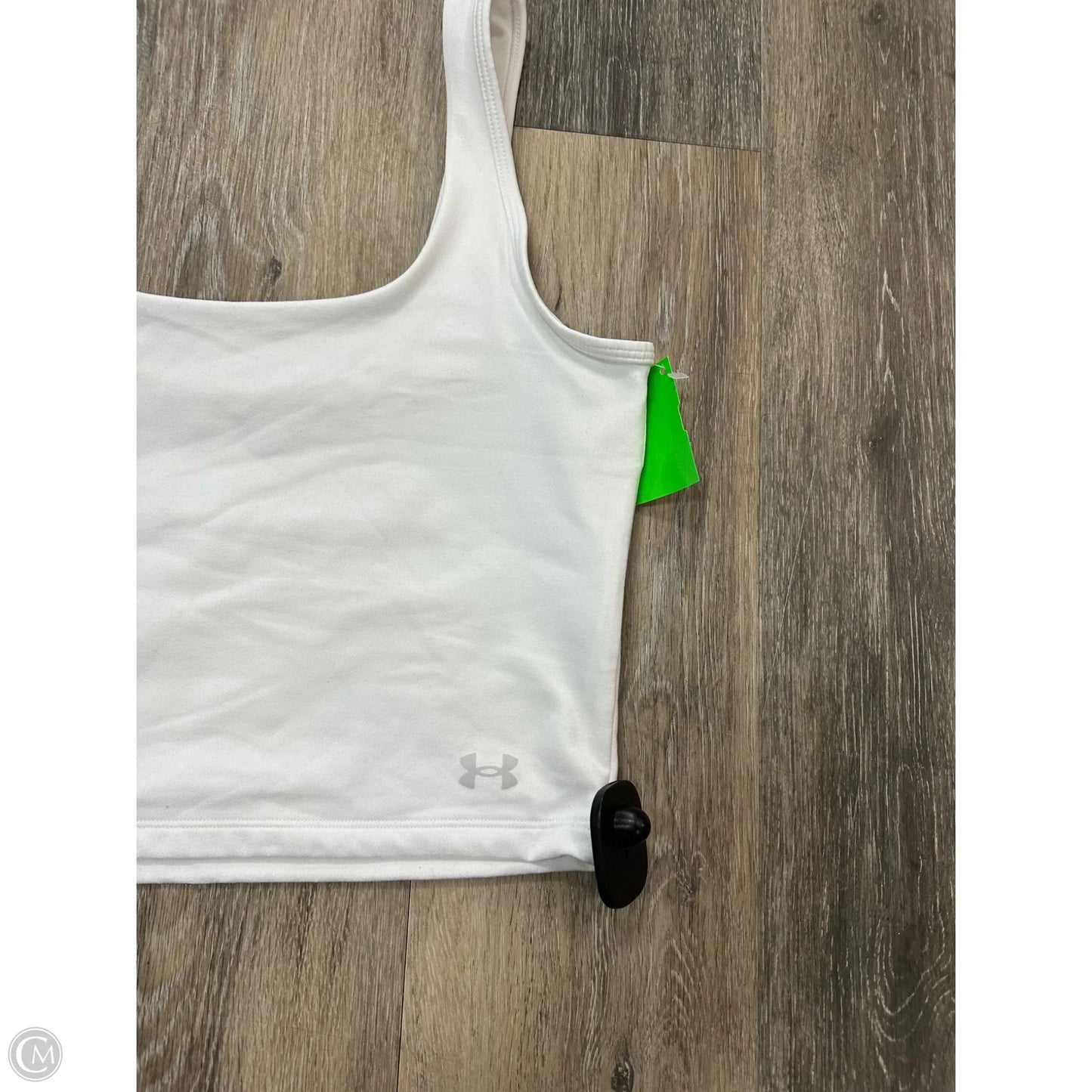 Athletic Tank Top By Under Armour In White, Size: M