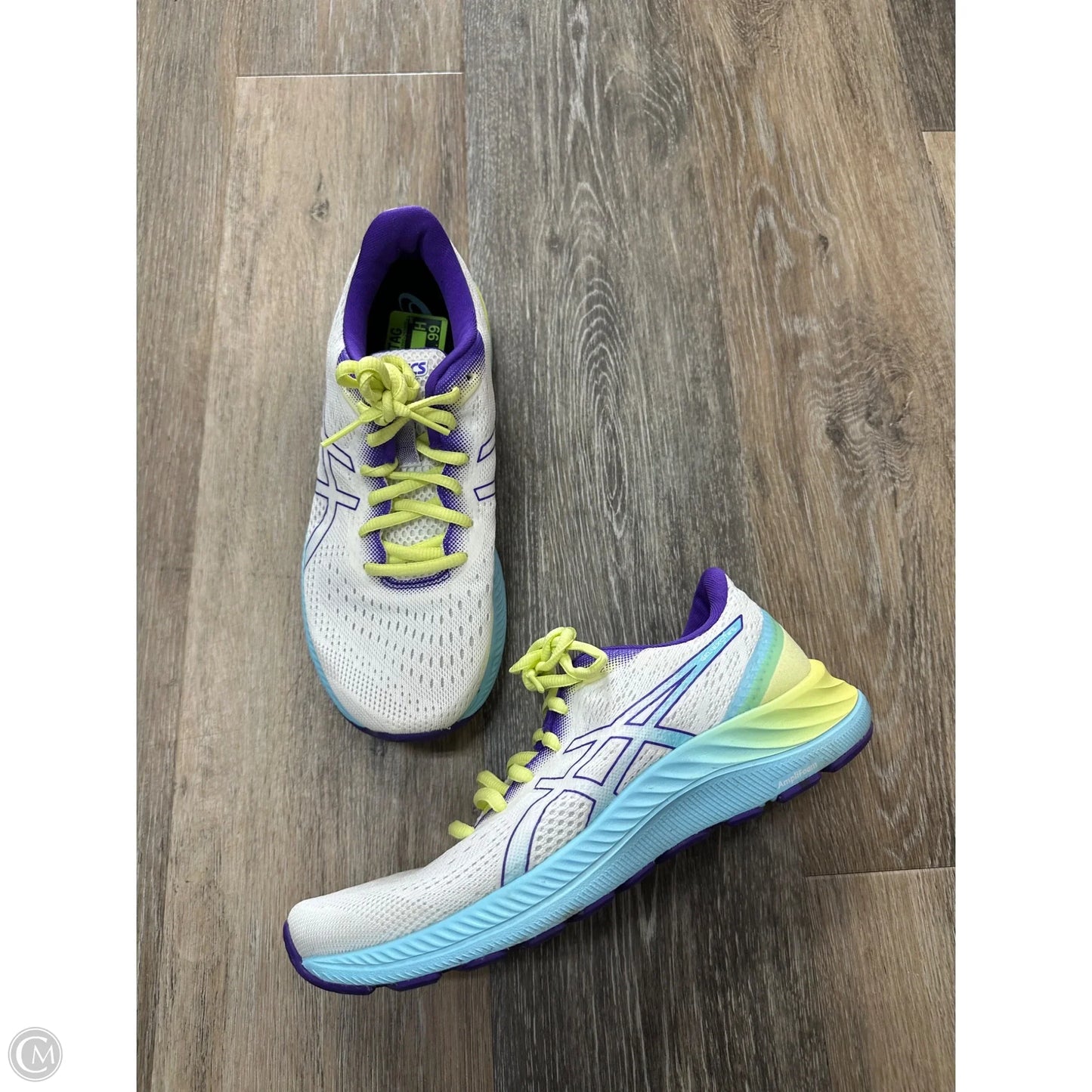 Shoes Athletic By Asics In White, Size: 7.5