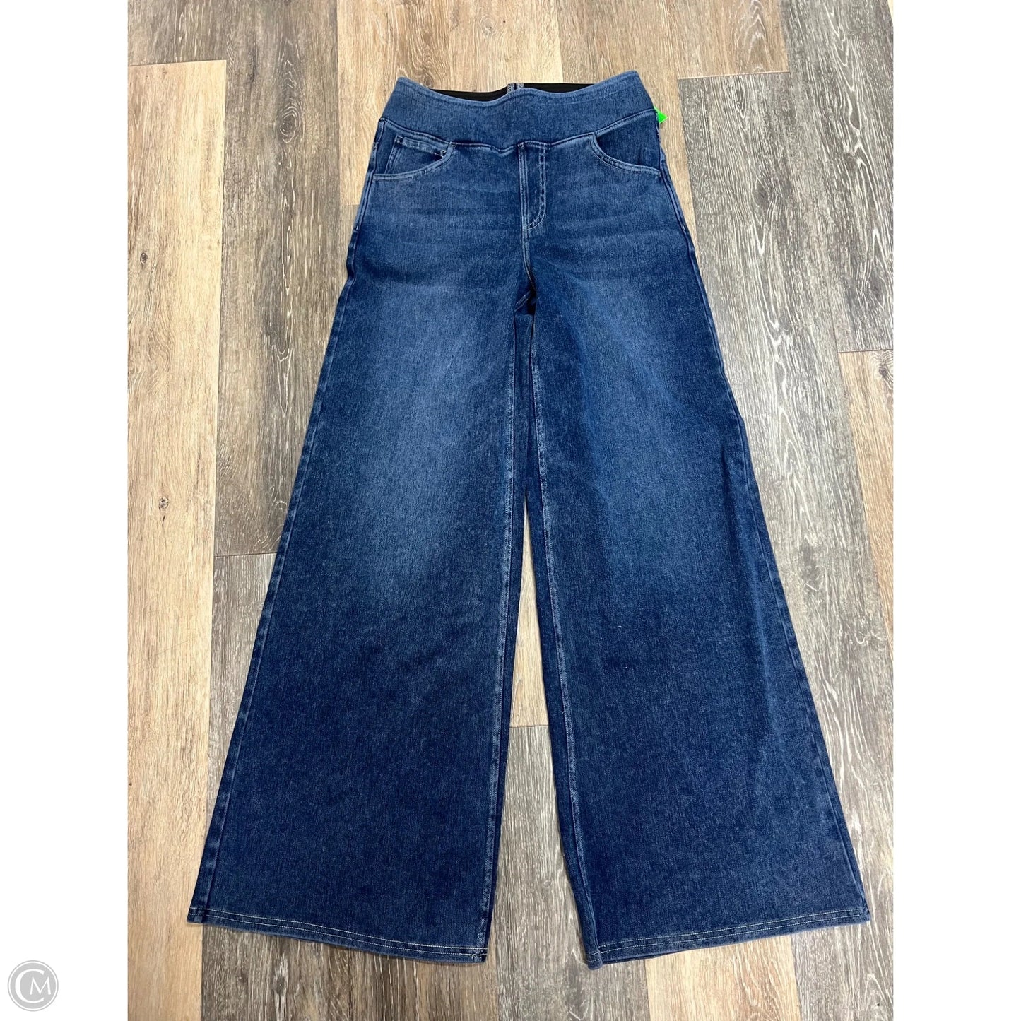 Jeans Wide Leg By Halara In Blue Denim, Size: S