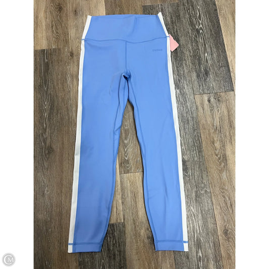 Athletic Leggings By Cream Yoga In Blue, Size: M