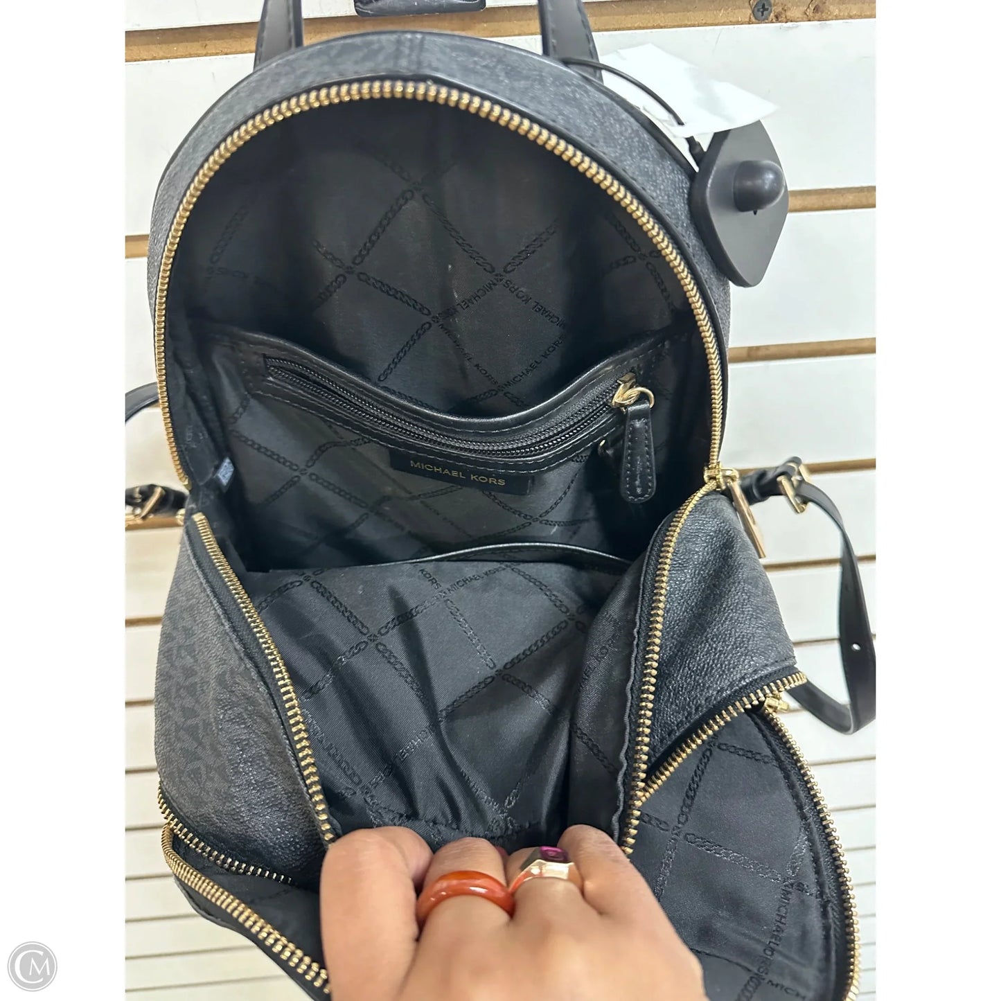 Backpack Designer By Michael Kors, Size: Medium