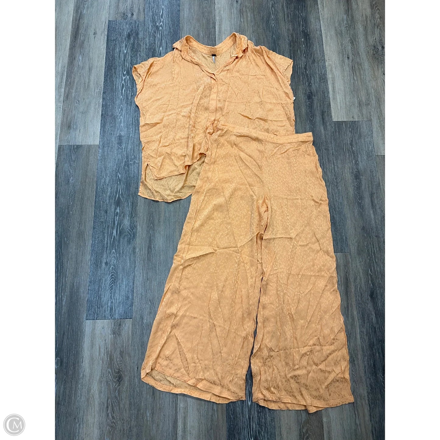 Pants Set 2pc By YFB In Orange, Size: L