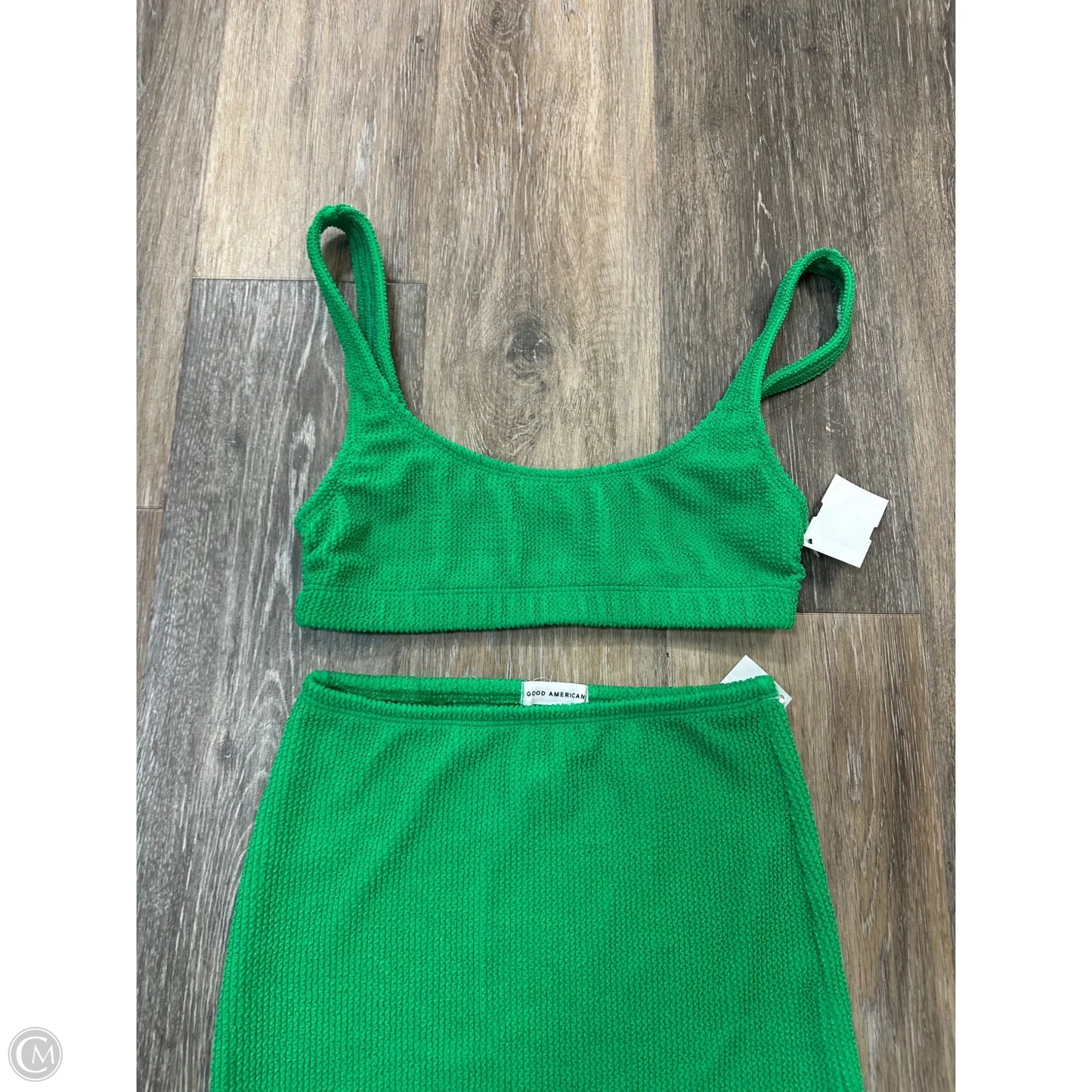 Skirt Set 2pc By Good American In Green, Size: Xs