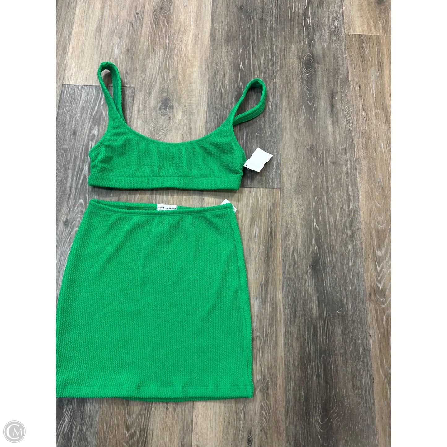 Skirt Set 2pc By Good American In Green, Size: Xs