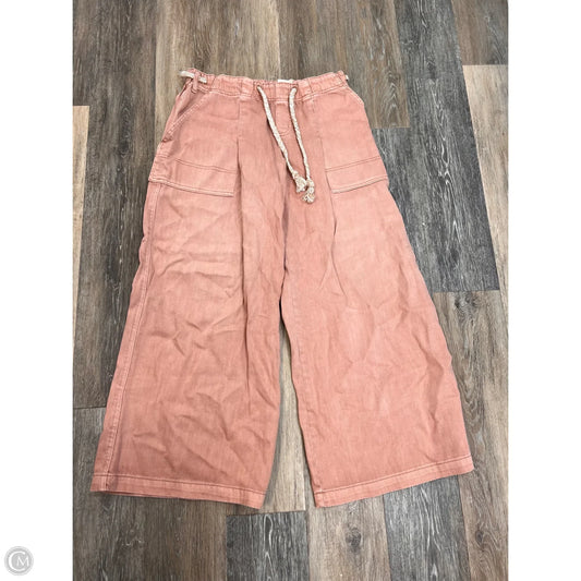 Pants Wide Leg By We The Free In Pink, Size: Xs