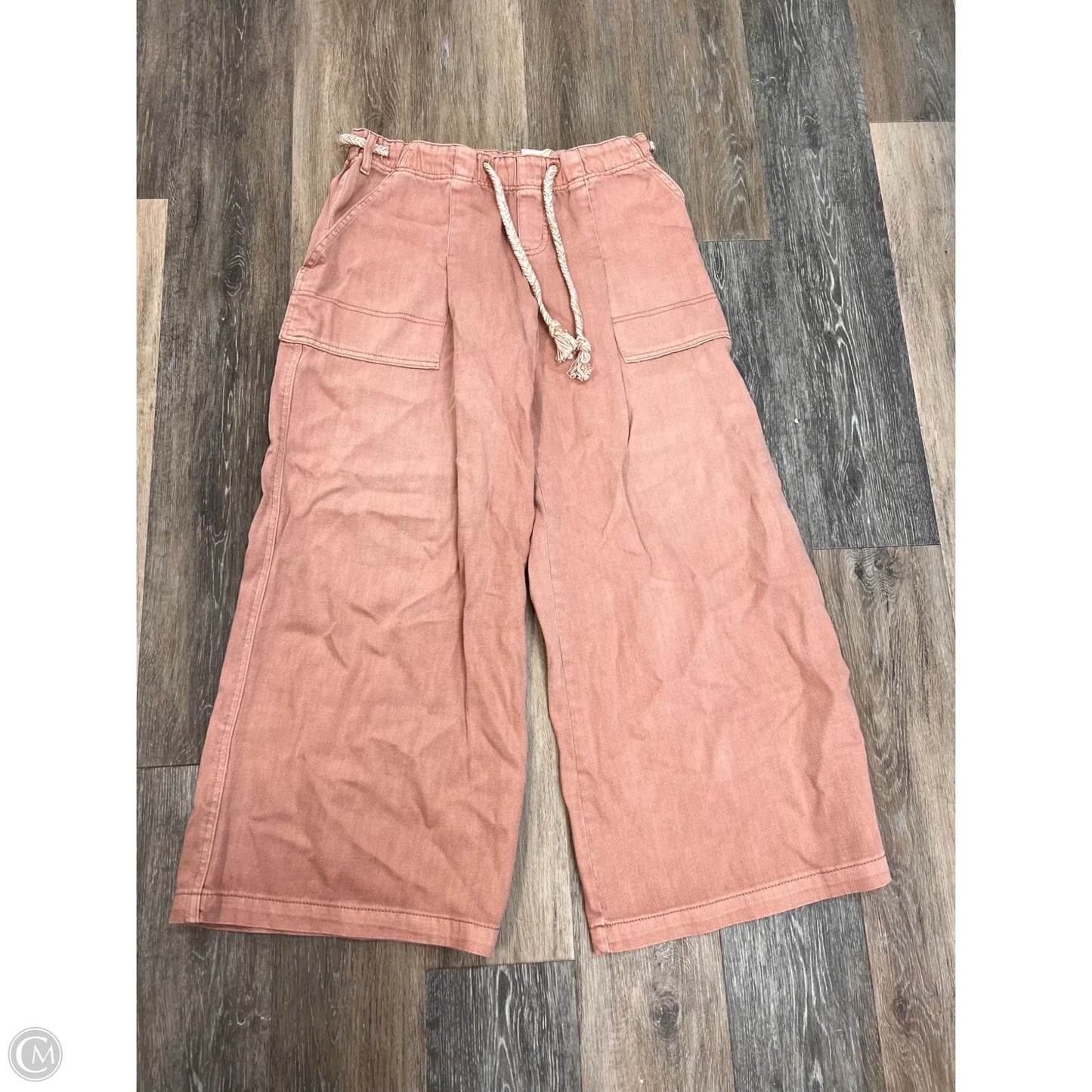 Pants Wide Leg By We The Free In Pink, Size: Xs