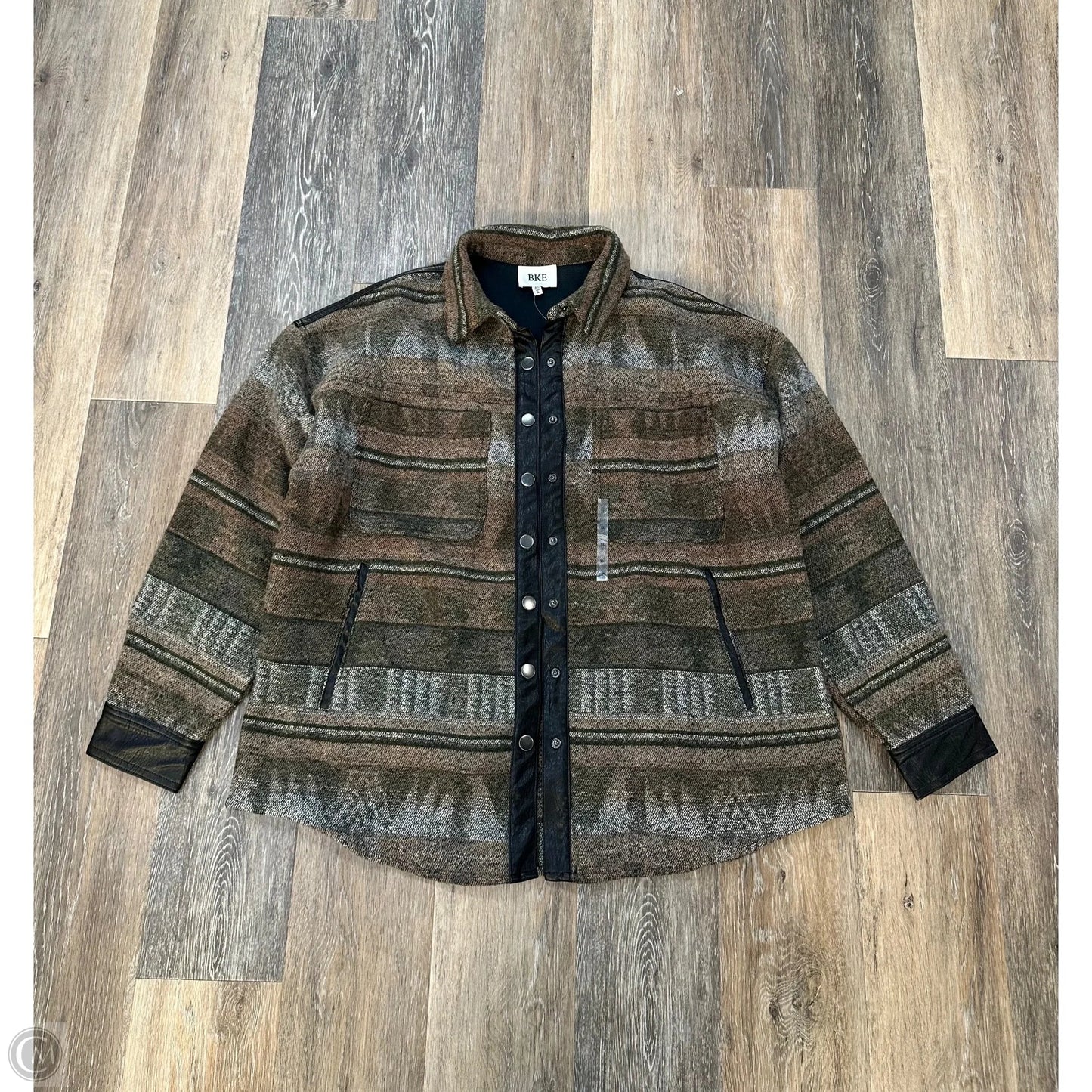 Jacket Other By Bke In Multi-colored, Size: Xl