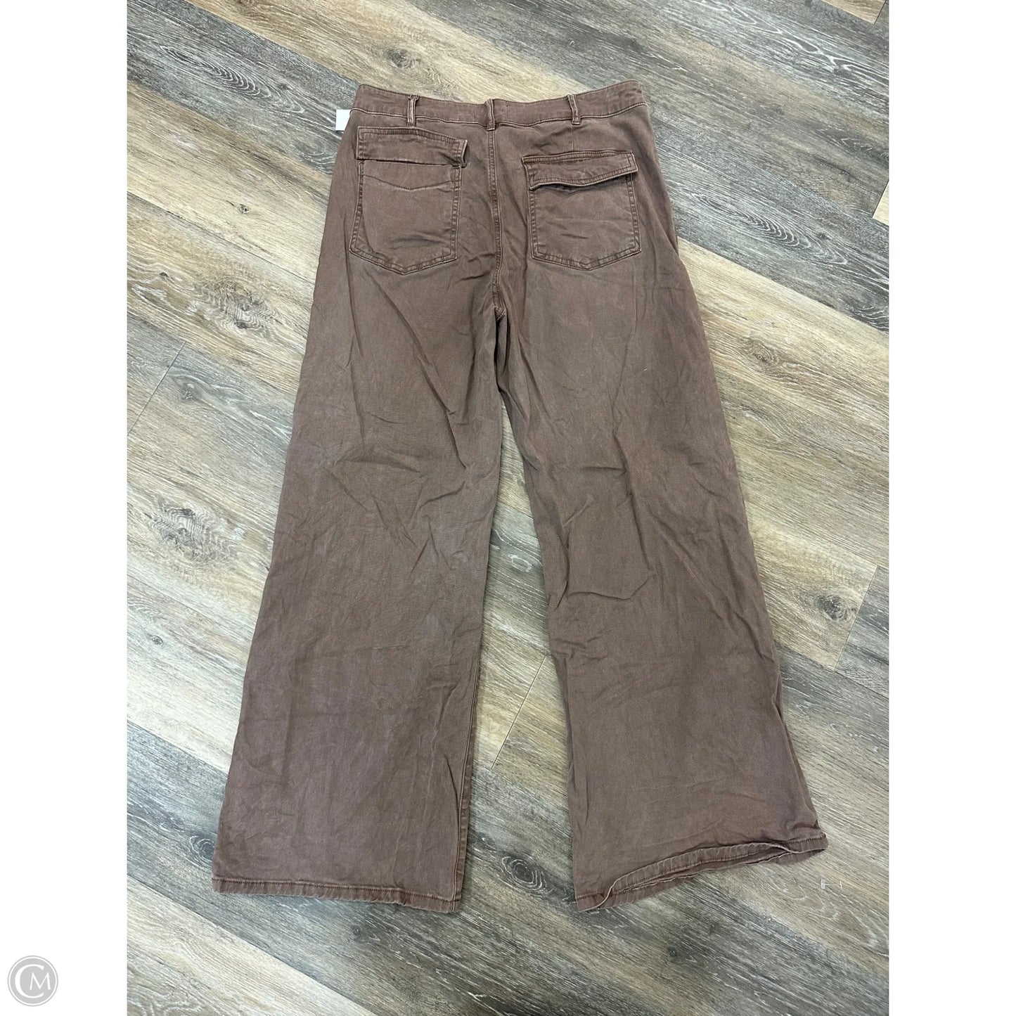 Pants Wide Leg By Kut In Tan, Size: 12