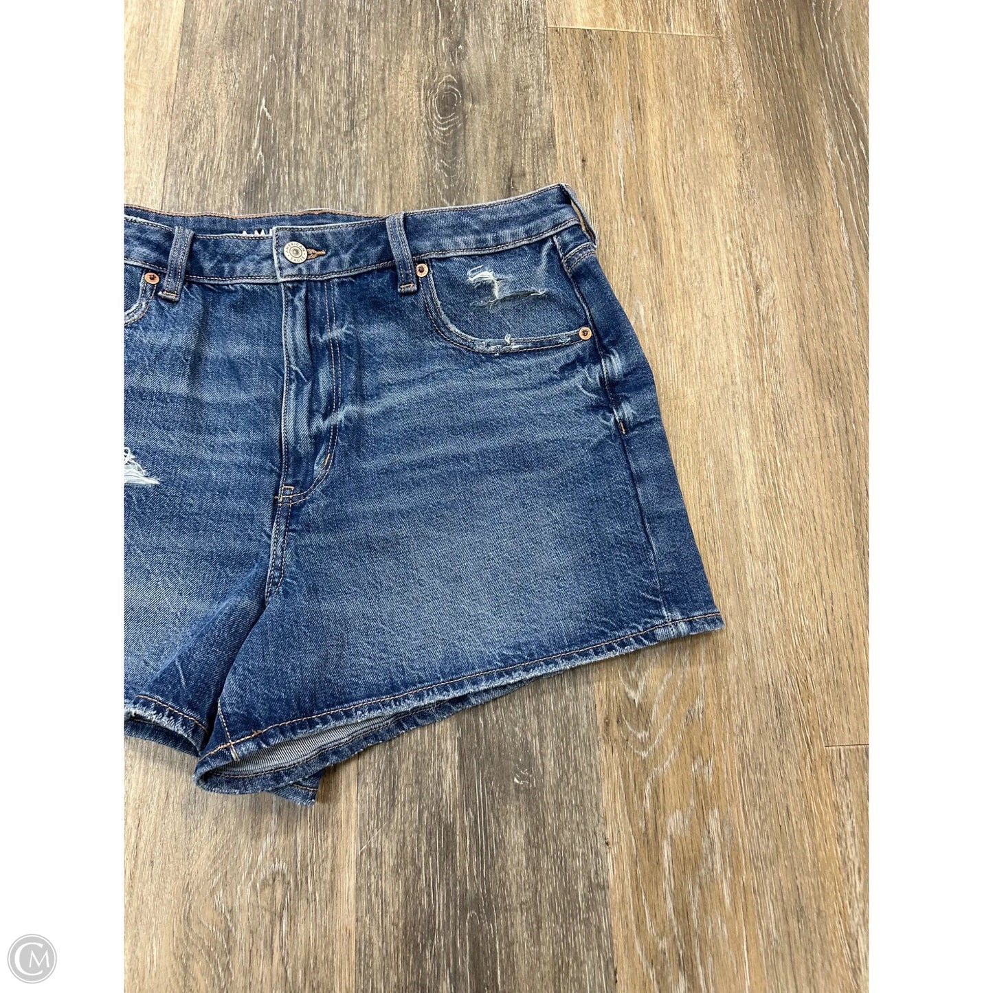Shorts By American Eagle In Blue Denim, Size: 12