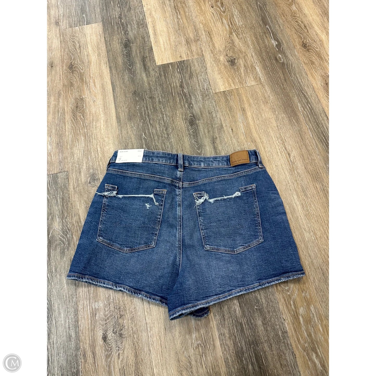 Shorts By American Eagle In Blue Denim, Size: 12