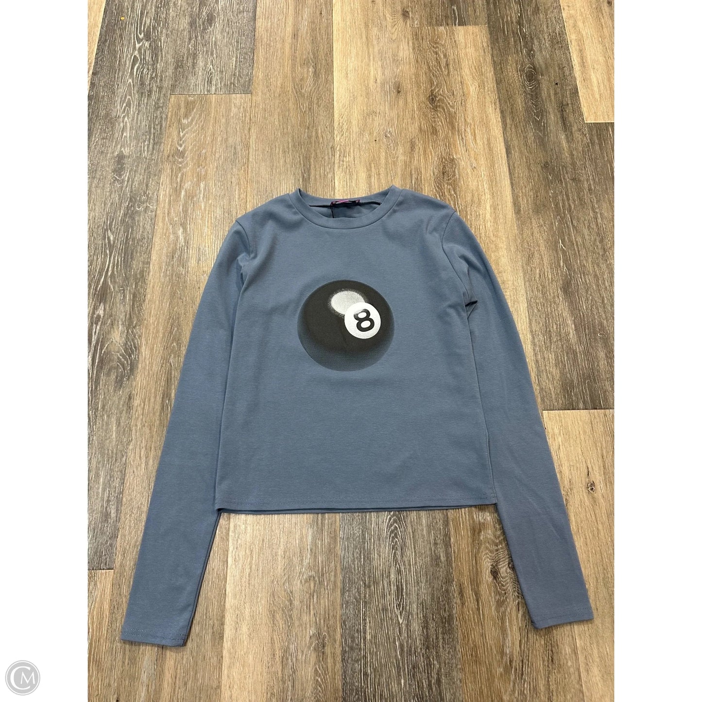 Top Long Sleeve By Edikted In Blue, Size: M