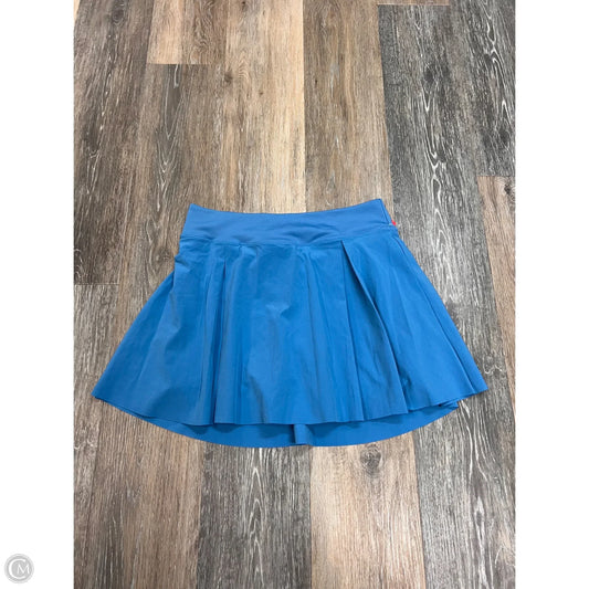 Athletic Skort By Nike Apparel In Blue, Size: S