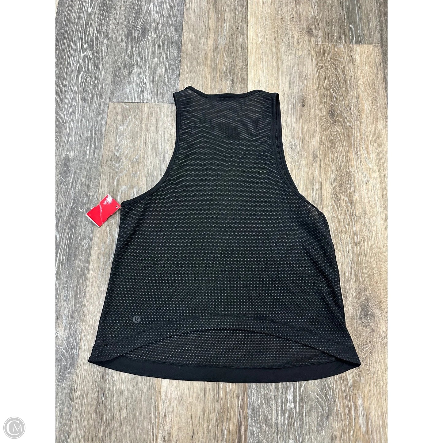 Athletic Tank Top By Lululemon In Black, Size: M
