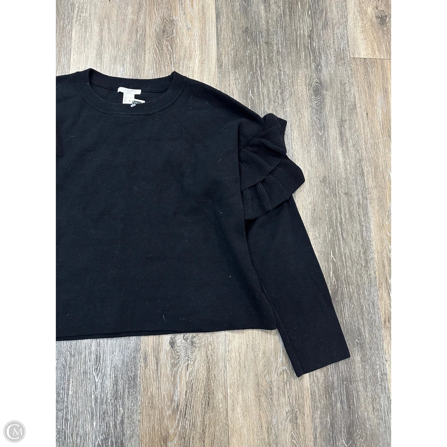 Sweater By H&m In Black, Size: S