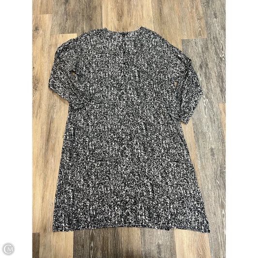Dress Casual Midi By Eileen Fisher In Black, Size: L