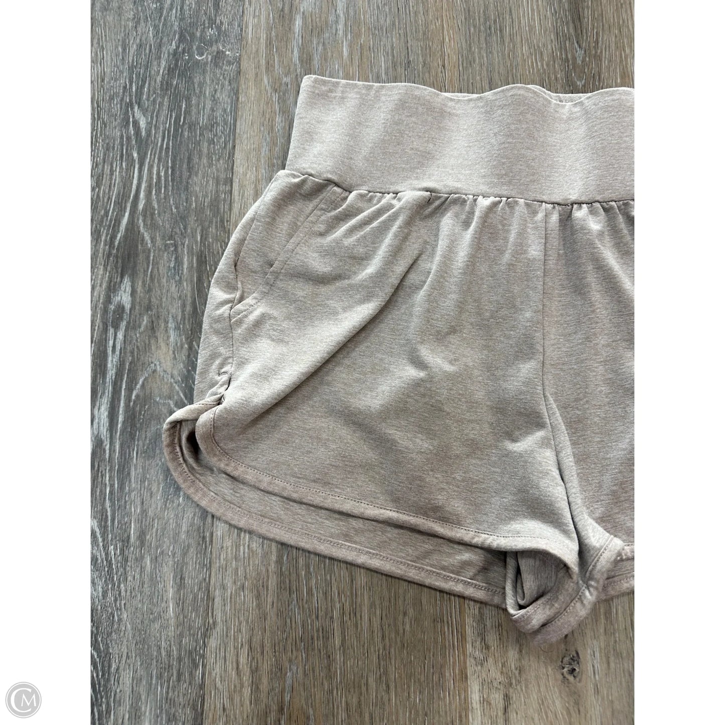 Athletic Shorts By Varley In Tan, Size: Xs