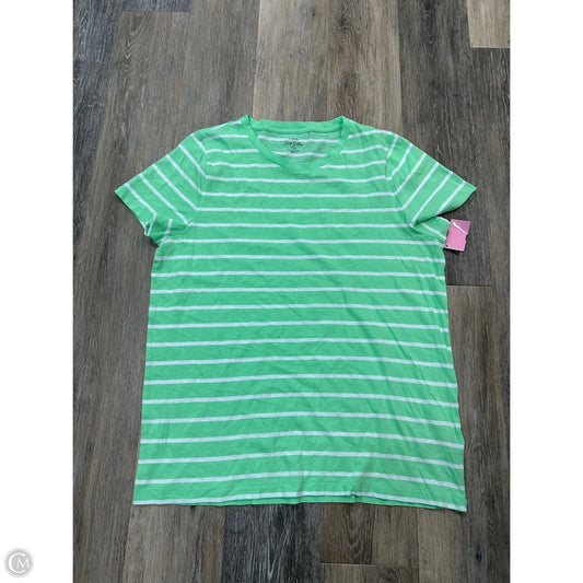 Top Short Sleeve By J. Crew In Striped Pattern, Size: Xxl