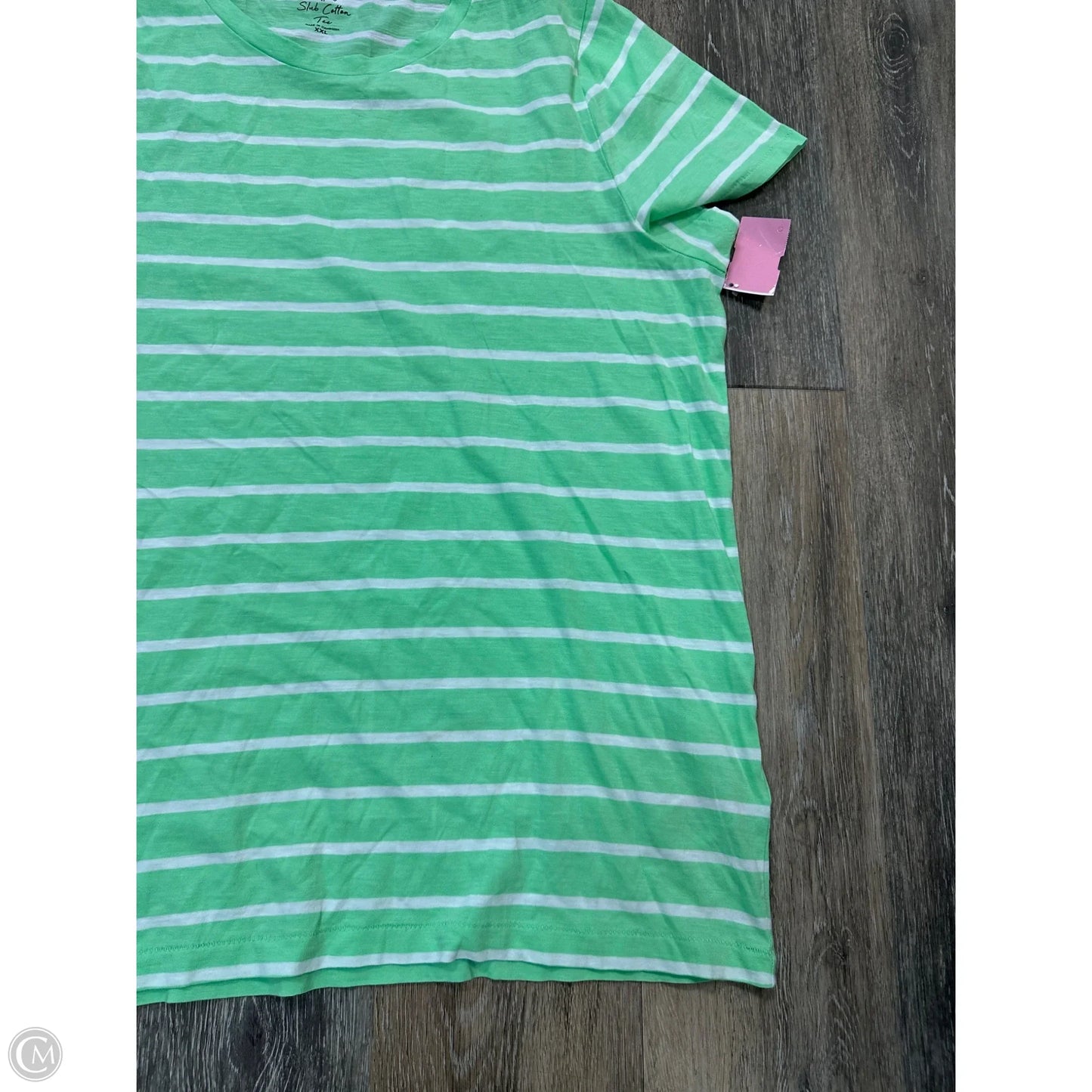 Top Short Sleeve By J. Crew In Striped Pattern, Size: Xxl