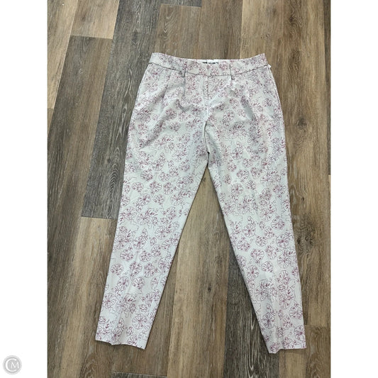 Athletic Pants By Oxford Golf In Floral Print, Size: 6