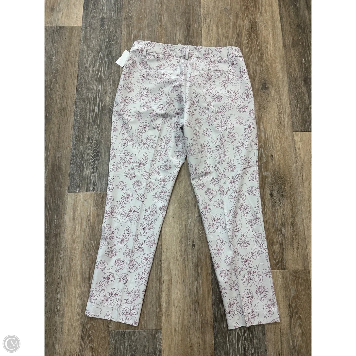 Athletic Pants By Oxford Golf In Floral Print, Size: 6