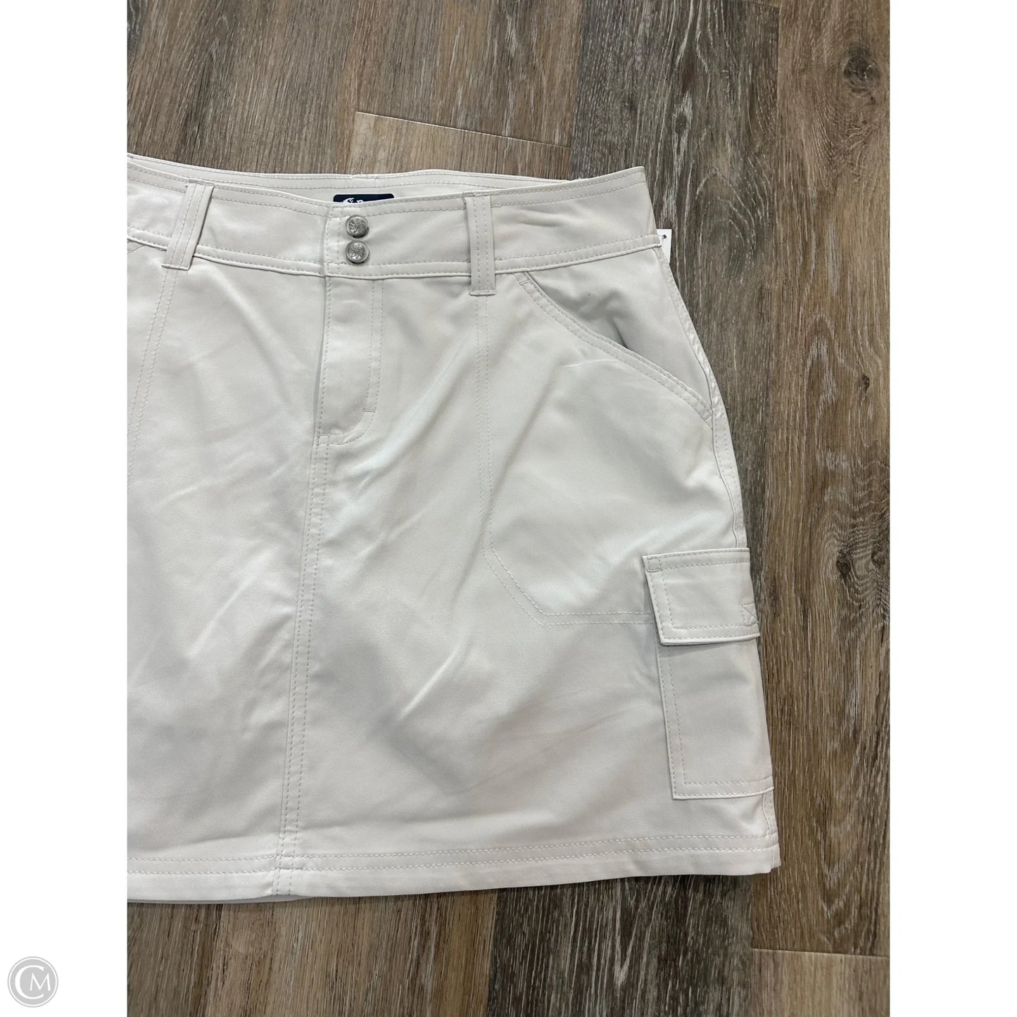 Athletic Skort By Bimini Bay In Cream, Size: 8