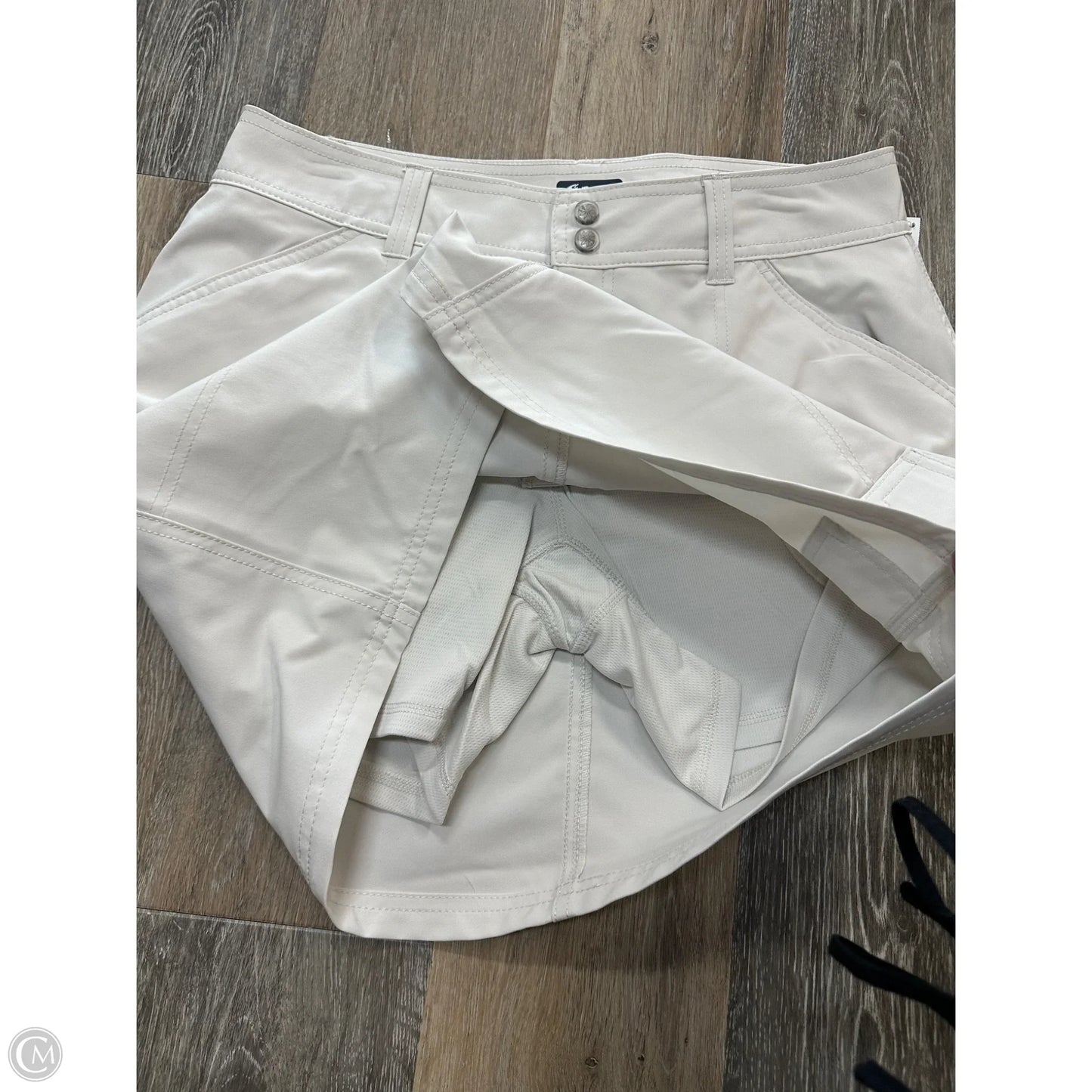 Athletic Skort By Bimini Bay In Cream, Size: 8