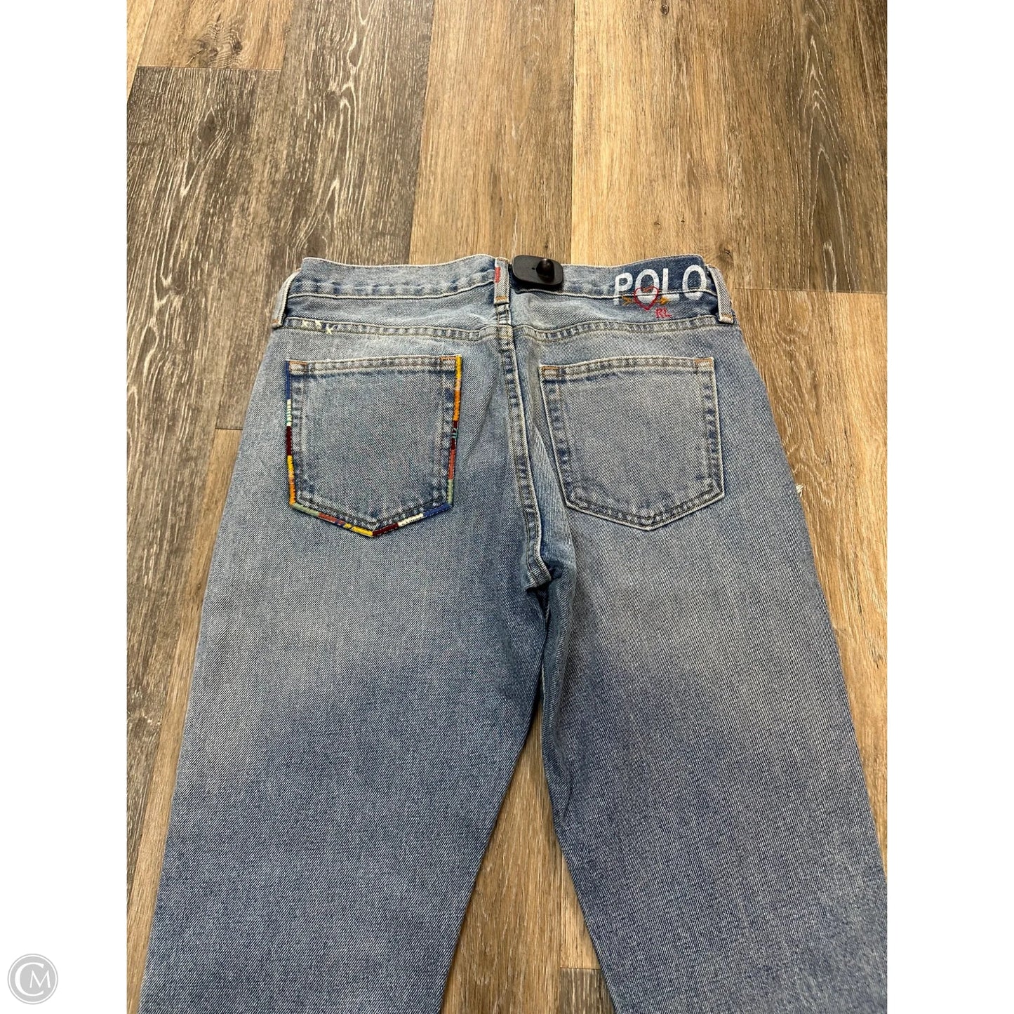Jeans Straight By Polo Ralph Lauren In Blue Denim, Size: 6