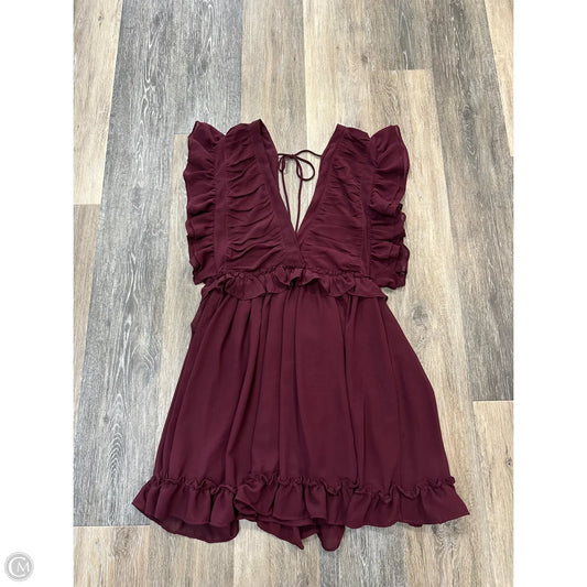 Dress Casual Midi By Storia In Red, Size: M