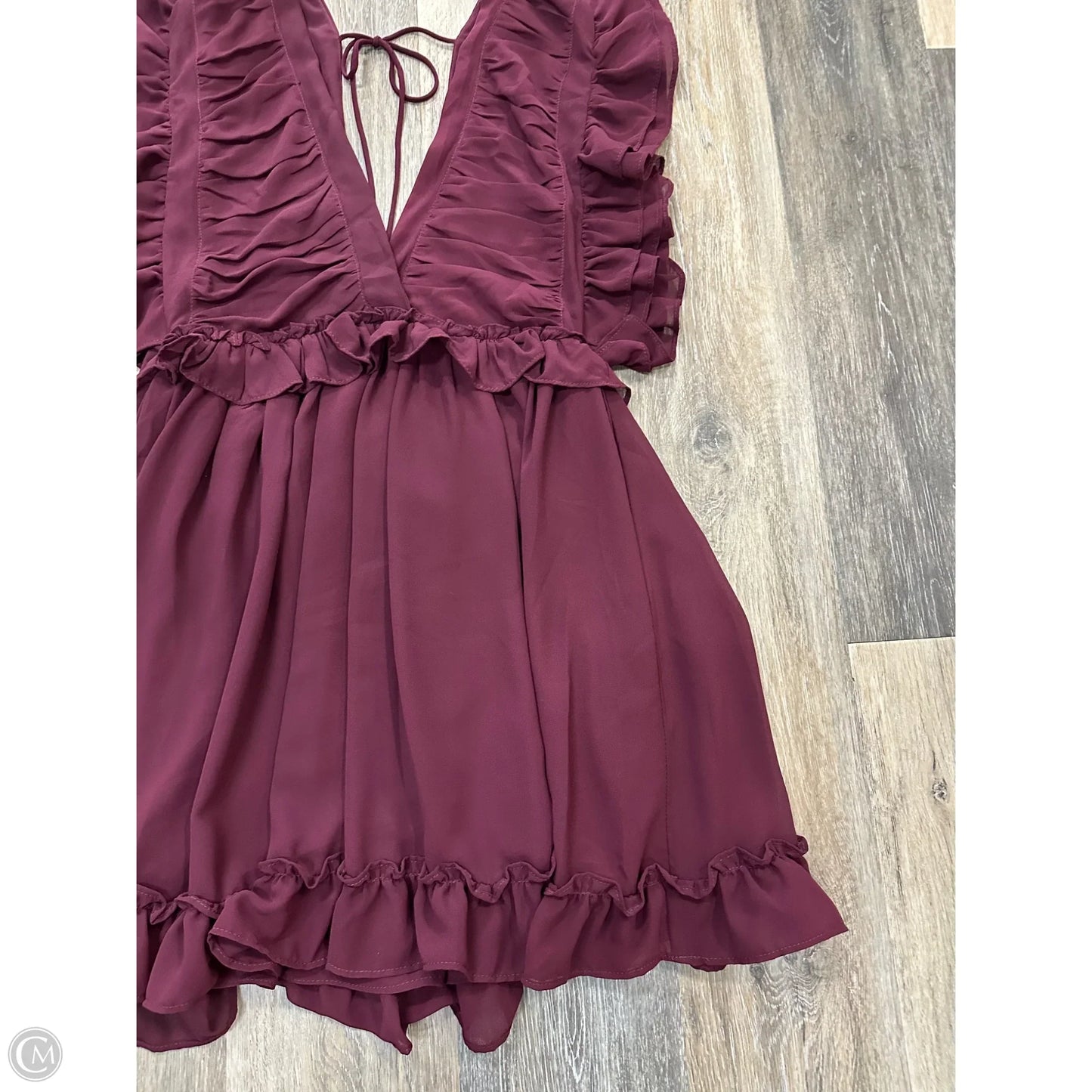 Dress Casual Midi By Storia In Red, Size: M