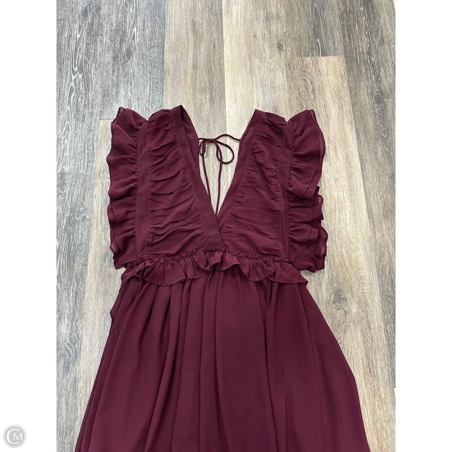 Dress Casual Midi By Storia In Red, Size: M