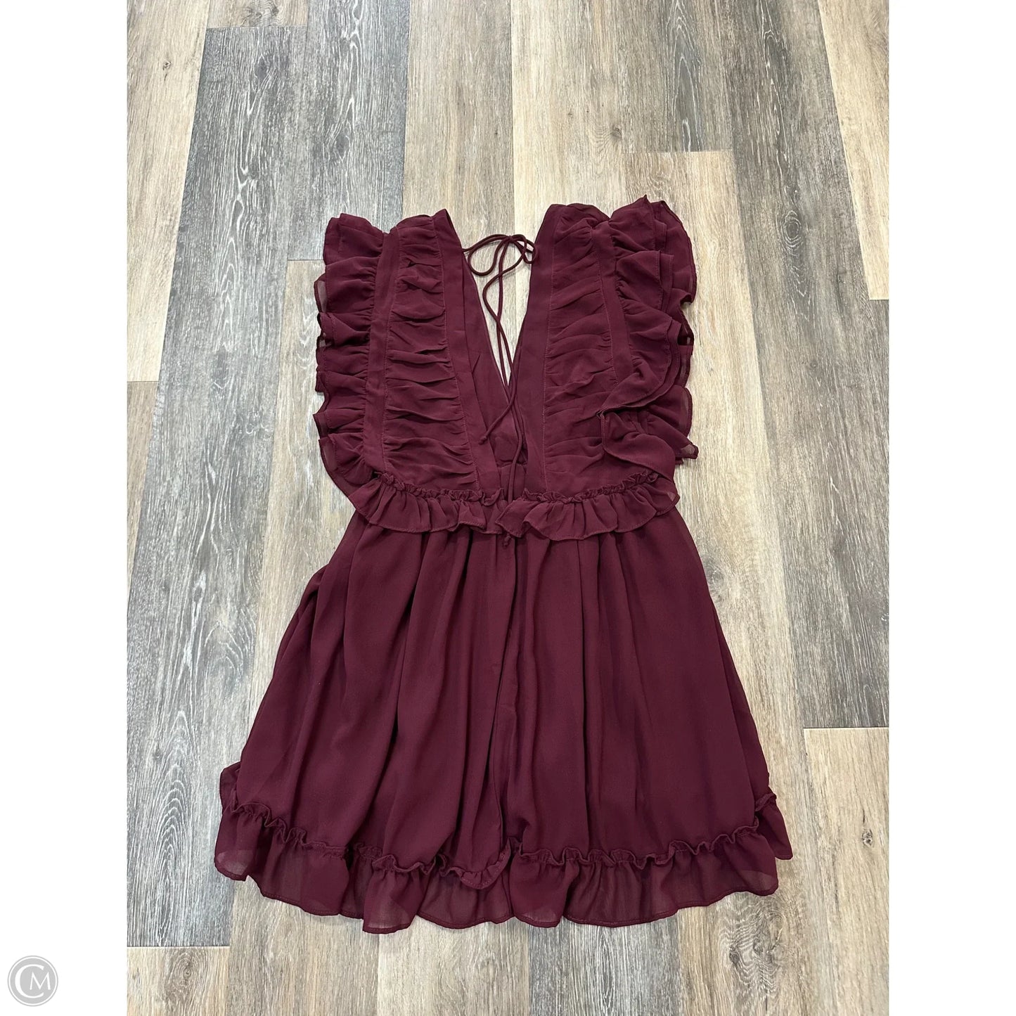 Dress Casual Midi By Storia In Red, Size: M