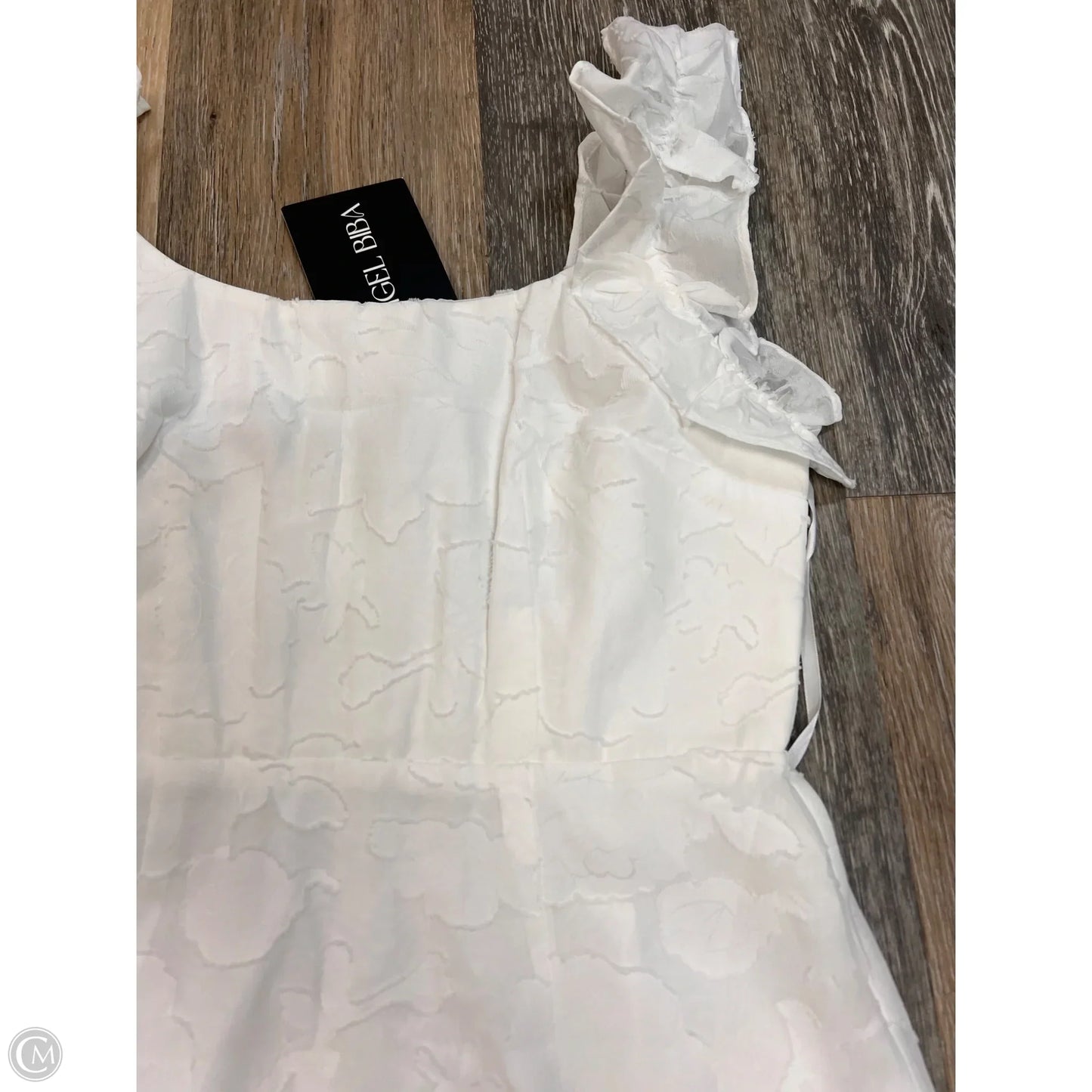 Dress Casual Midi By Angel Biba In White, Size: Xs