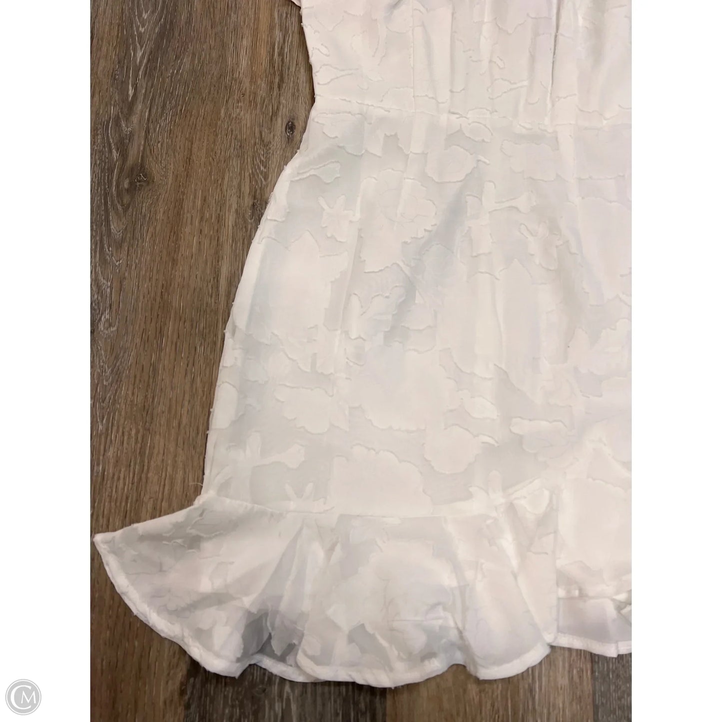 Dress Casual Midi By Angel Biba In White, Size: Xs