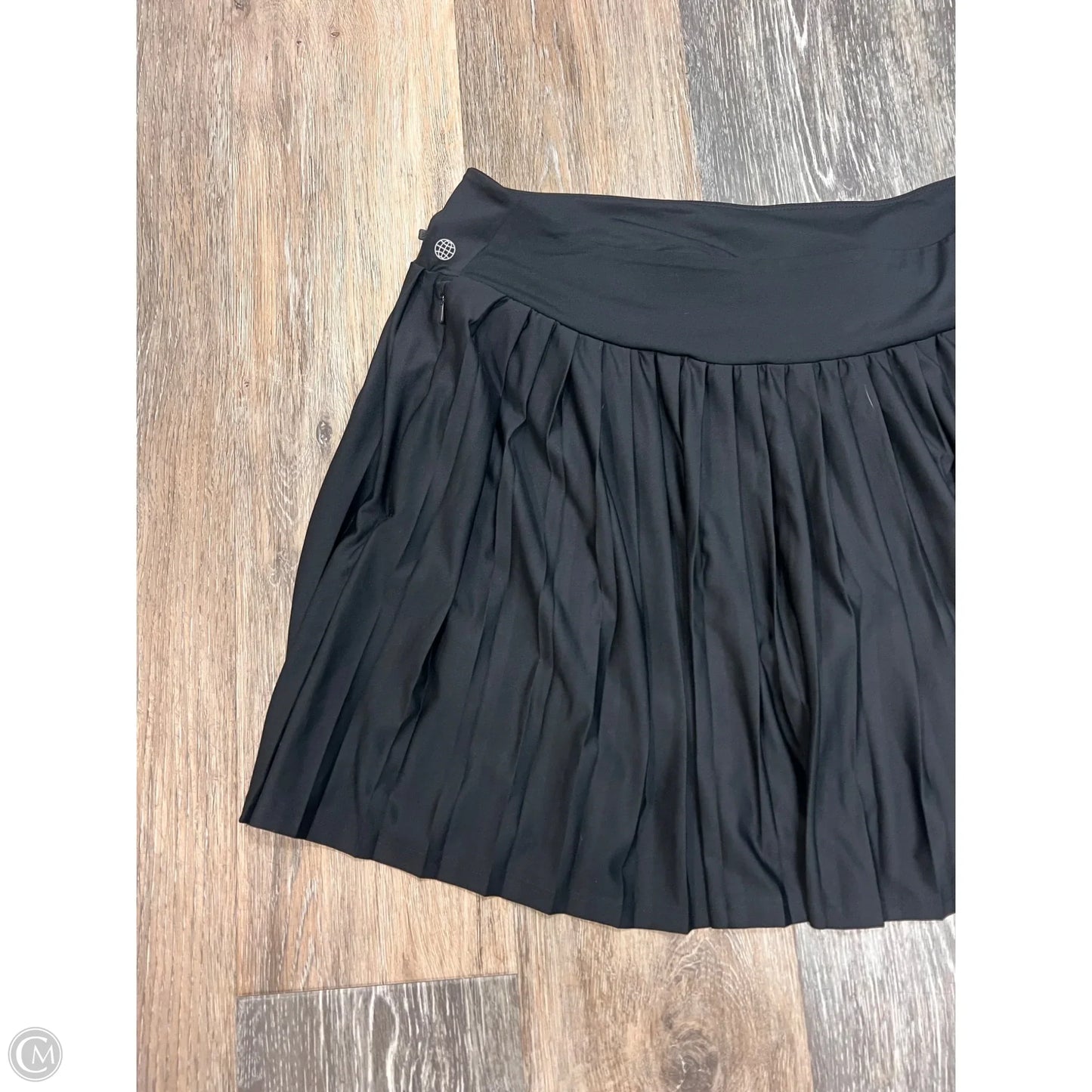 Athletic Skort By Adidas In Black, Size: M