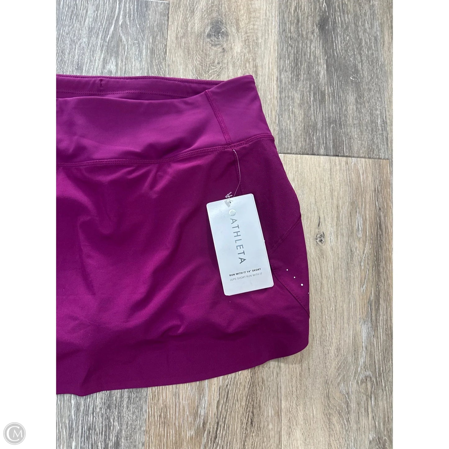 Athletic Skort By Athleta In Purple, Size: M