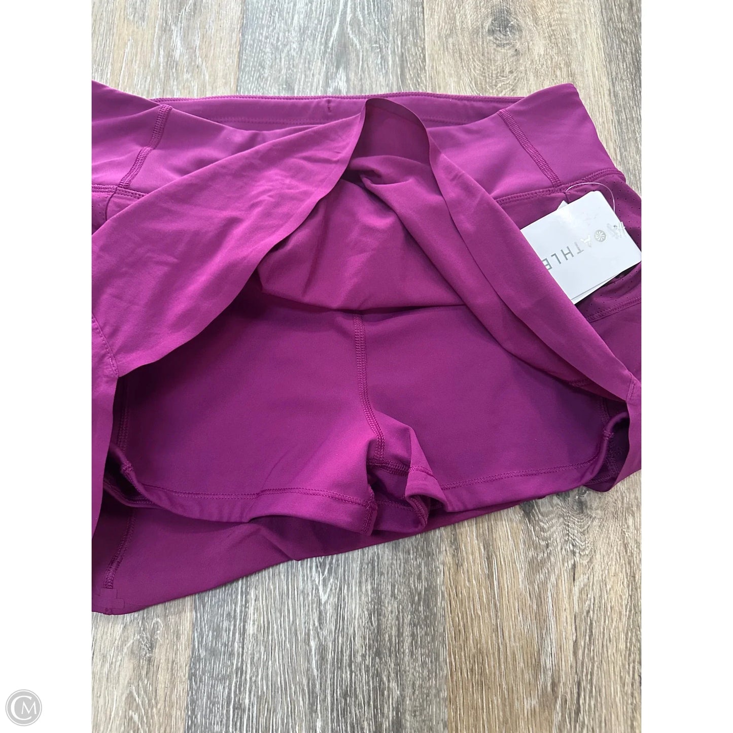 Athletic Skort By Athleta In Purple, Size: M