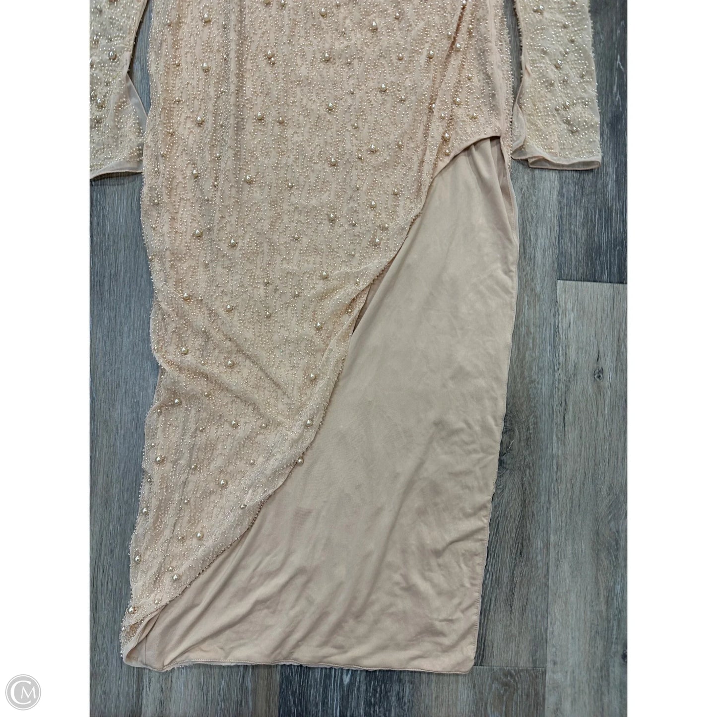 Skirt Set 2pc By Oh Polly In Tan, Size: L