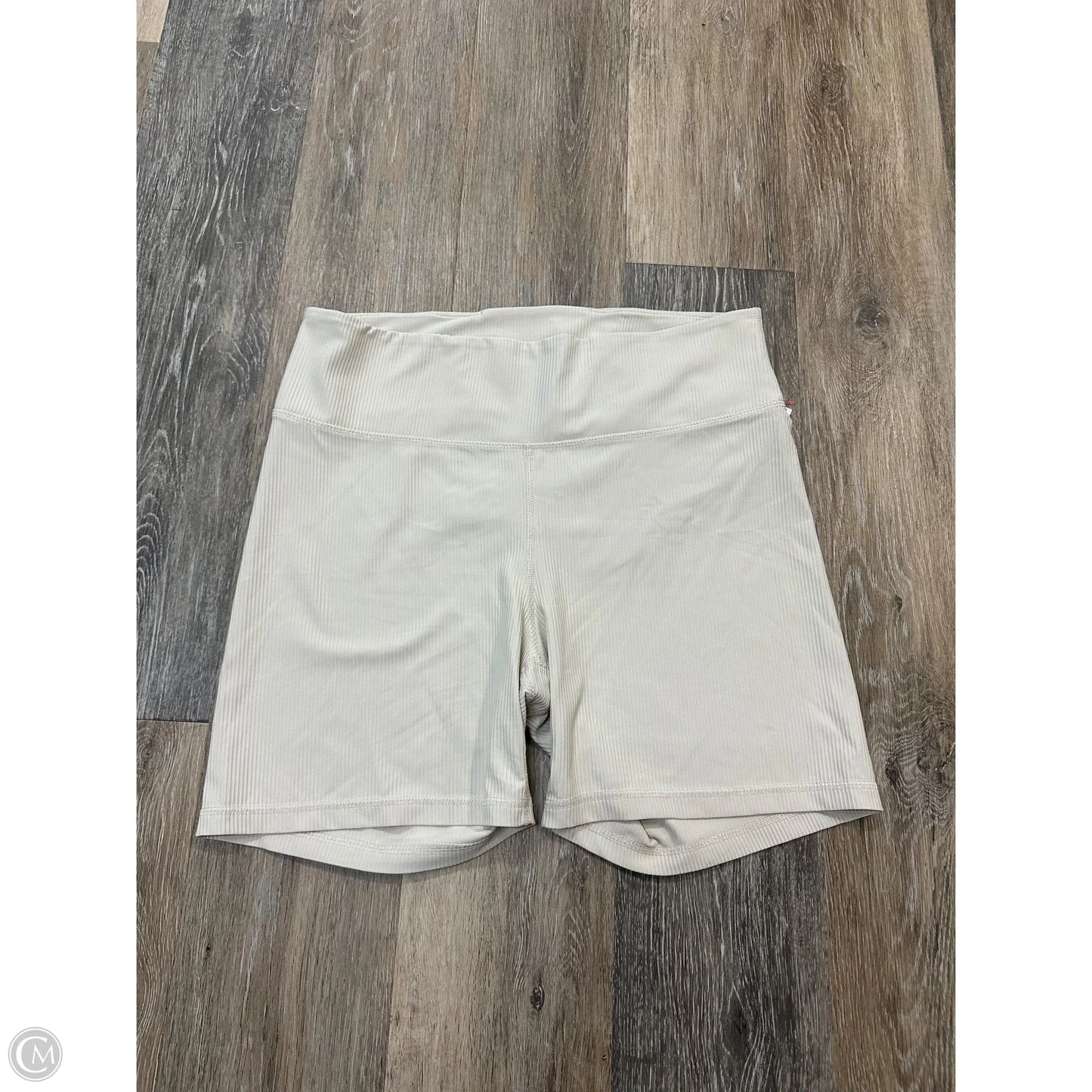 Athletic Shorts By Old Navy In Cream, Size: Xl
