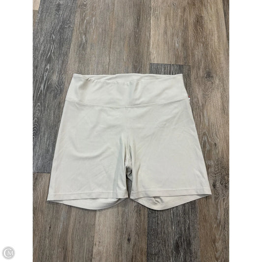 Athletic Shorts By Old Navy In Cream, Size: Xl