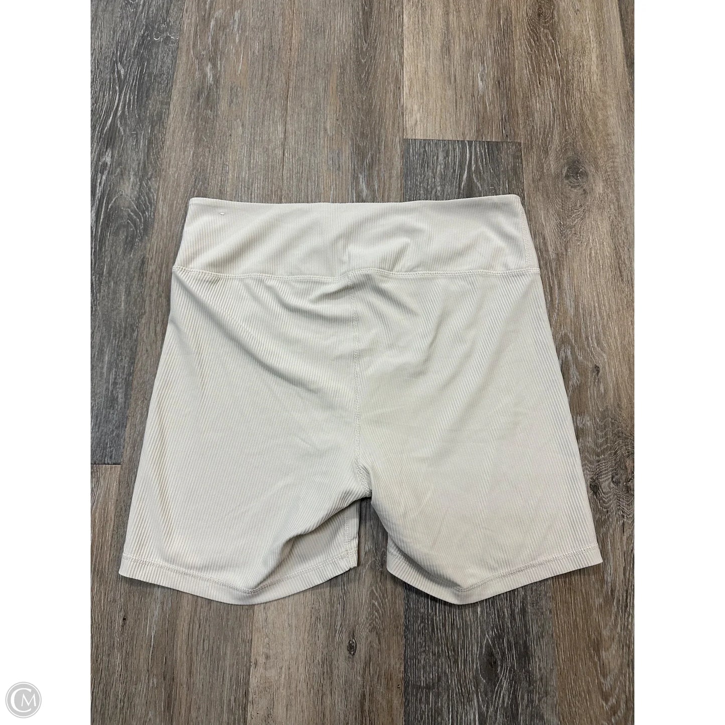 Athletic Shorts By Old Navy In Cream, Size: Xl