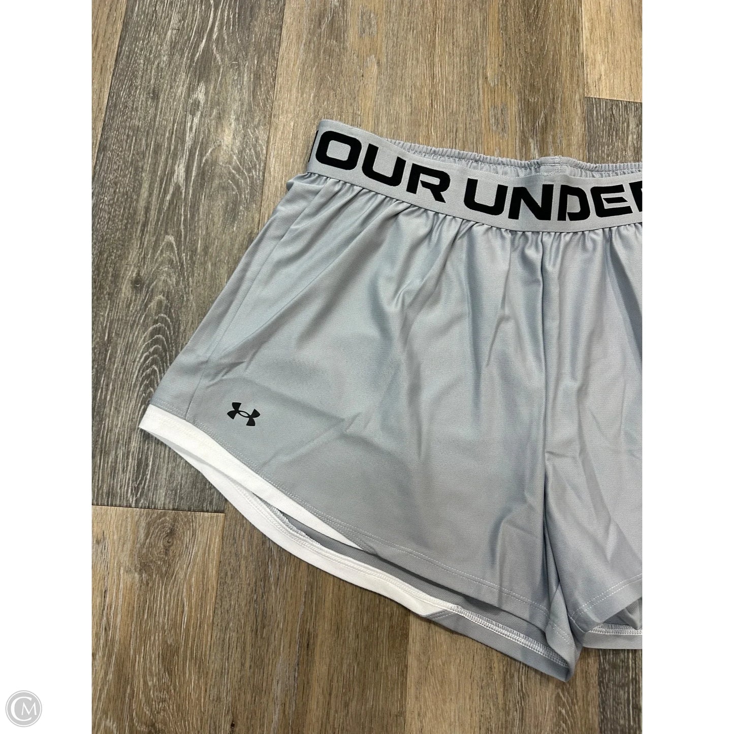 Athletic Shorts By Under Armour In Grey, Size: 1x