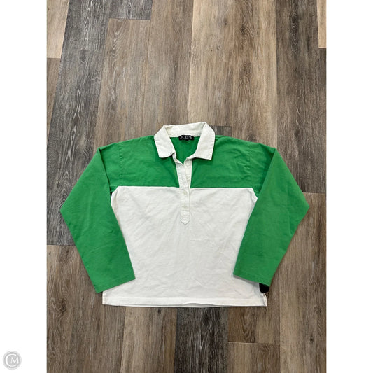 Top Long Sleeve By J. Crew In Green, Size: Xs
