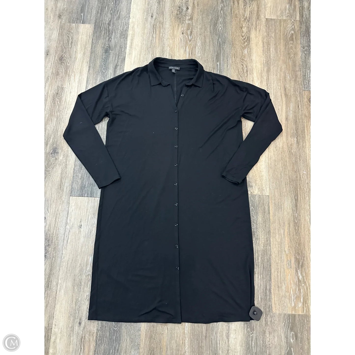 Dress Casual Maxi By Eileen Fisher In Black, Size: S